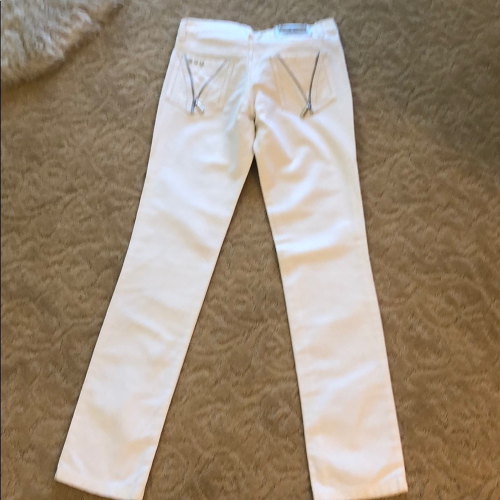 Versace Jean collection. White pants